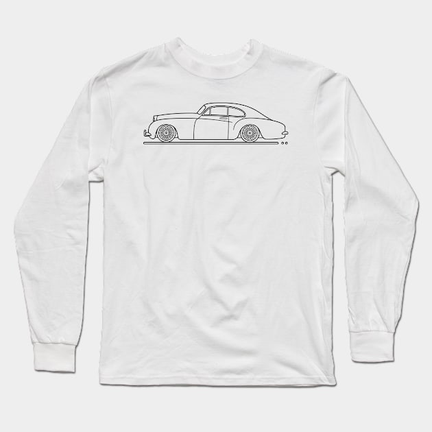 retro car b Long Sleeve T-Shirt by garistipis